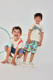 Chlapecké kraťasy s potiskem BOBOLI