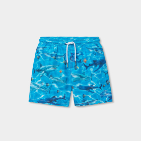 Chlapecké plavky šortky žraloci modré BOBOLI