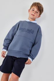 Chlapecké kraťasy tmavě modré BOBOLI