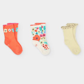 Dívčí barevné ponožky s motivem BOBOLI