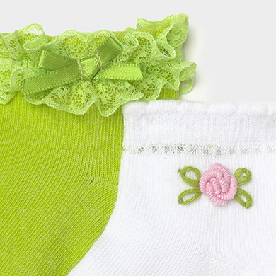 detail Dětské dívčí ponozky - set 2 ks MAYORAL