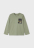 detail Long sleeve T-shirt with print for a boy ECOFRIENDS