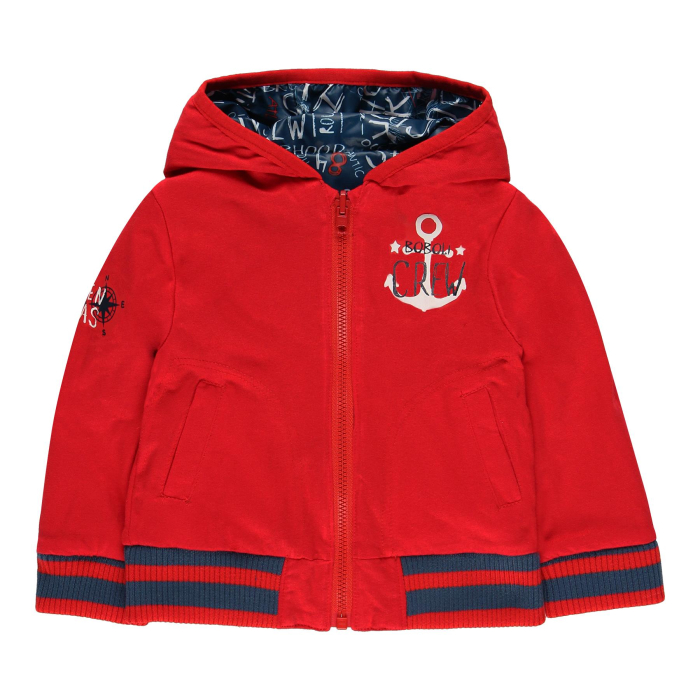 detail Dětská chlapecká bunda oboustranná BOBOLI