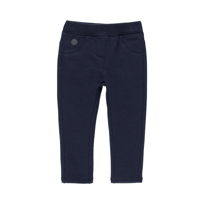 detail  Baby girl elastic fleece pants