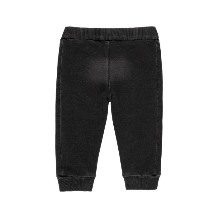 detail Baby boy's denim fleece trousers