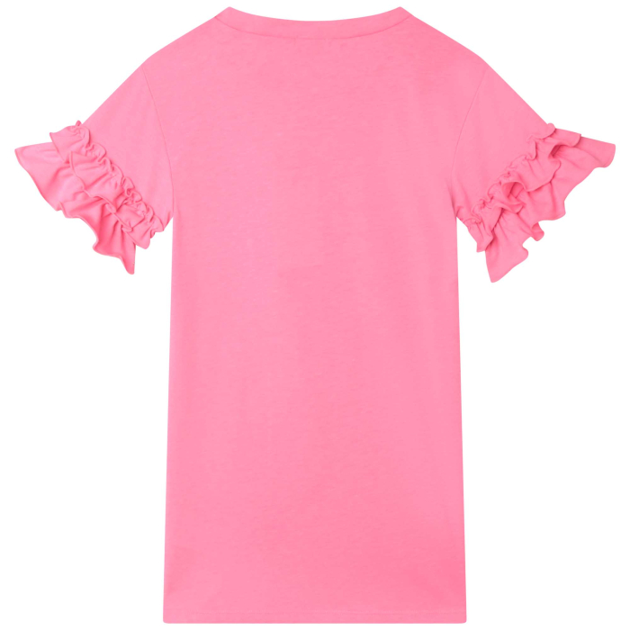 detail Dívčí šaty s krátkým volánkovým rukávem BILLIEBLUSH