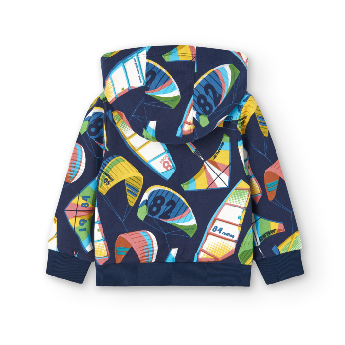 detail Boys hoodie with detachable hood BOBOLI