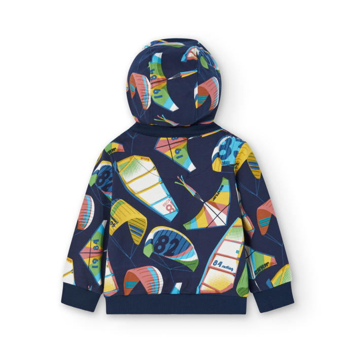 detail Boys hoodie with detachable hood BOBOLI