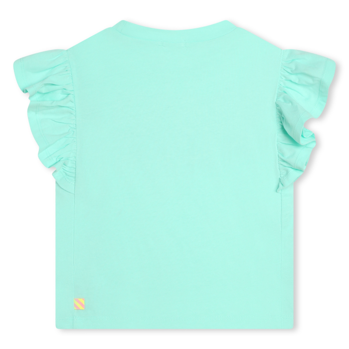 detail Girls' T-shirt with frills
