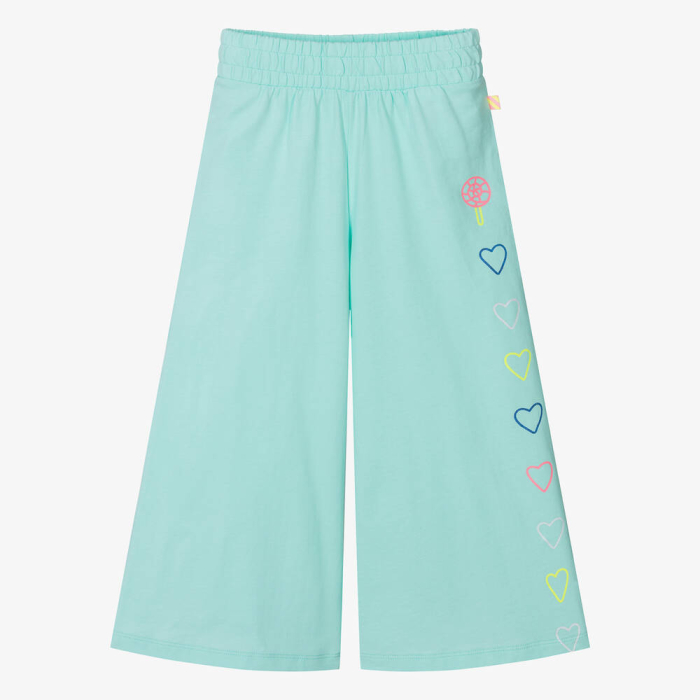 detail Printed fleece trousers