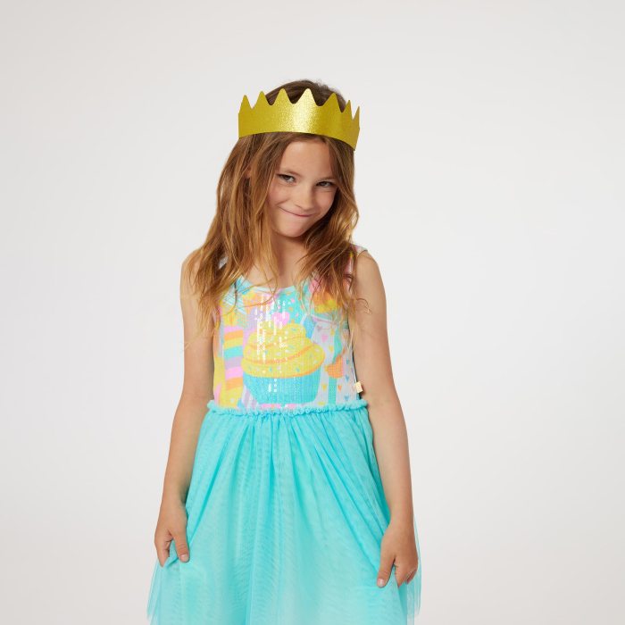 detail Dress and crown set
