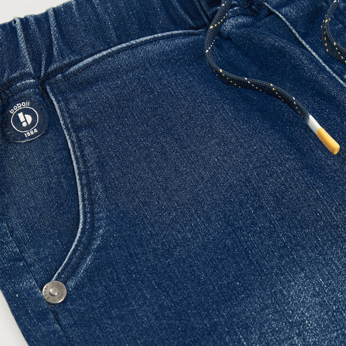detail Ways chlapecké šortky denim modré BOBOLI