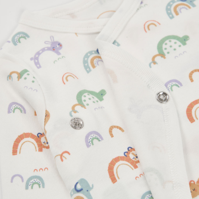 detail Unisex kojenecká souprava – krémová BOBOLI