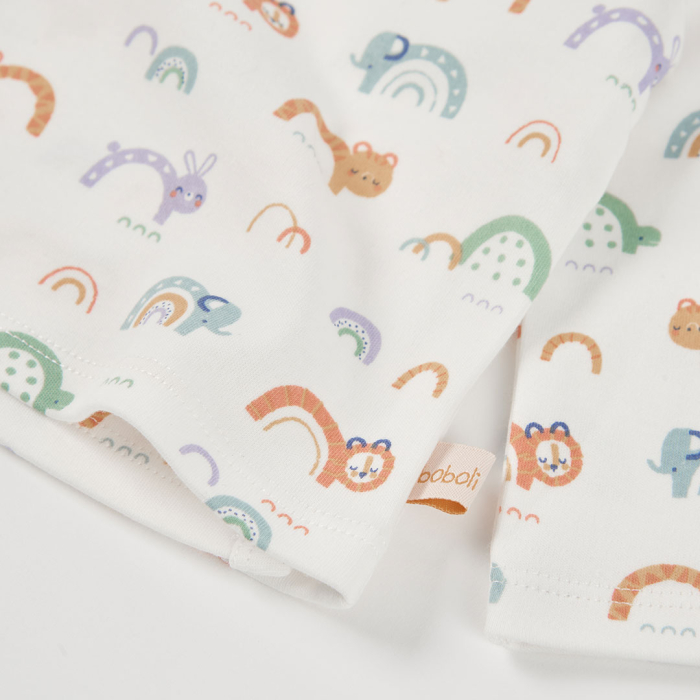 detail Unisex kojenecká souprava – krémová BOBOLI
