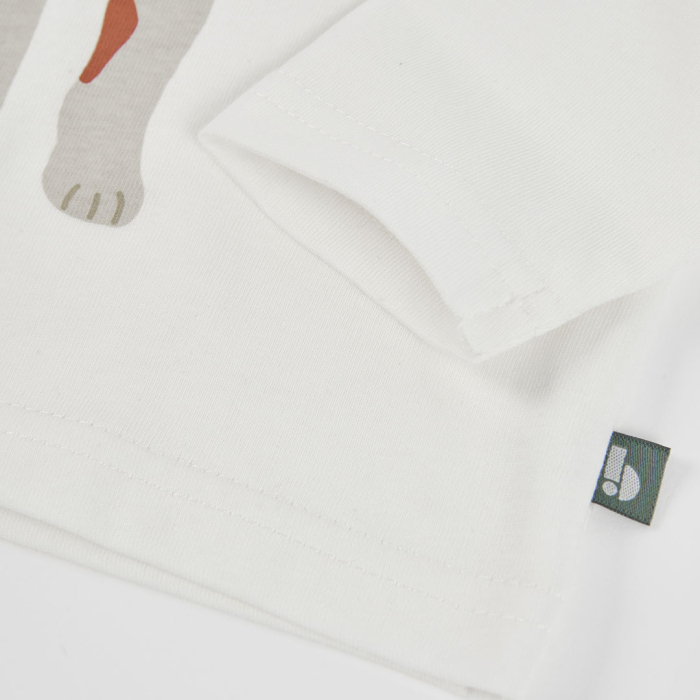detail Chlapecké tričko se psem BOBOLI