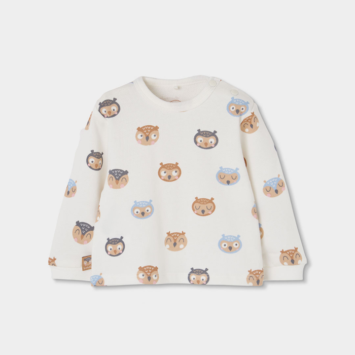 detail Unisex baby souprava – rezavá BOBOLI
