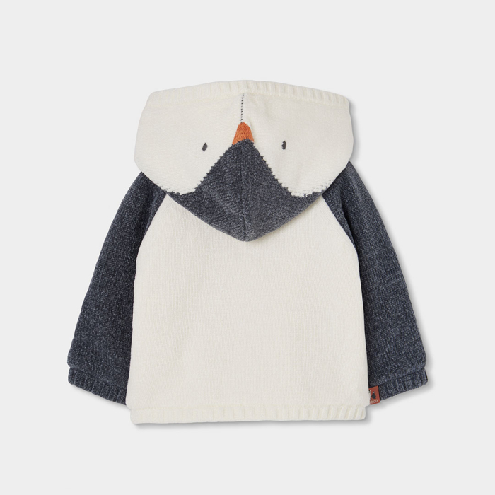 detail Unisex baby bunda – krémová BOBOLI