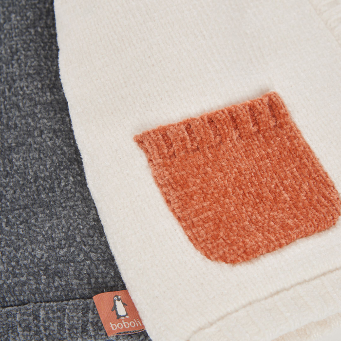 detail Unisex baby bunda – krémová BOBOLI