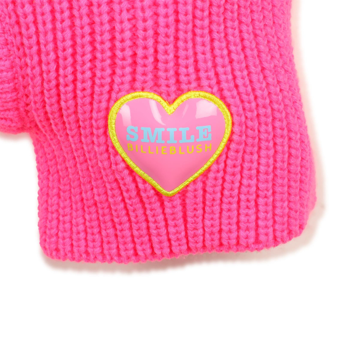 detail Dívčí pletená kukla BILLIEBLUSH