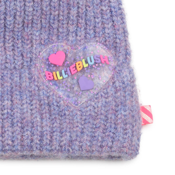 detail Dívčí čepice s bambulemi BILLIEBLUSH