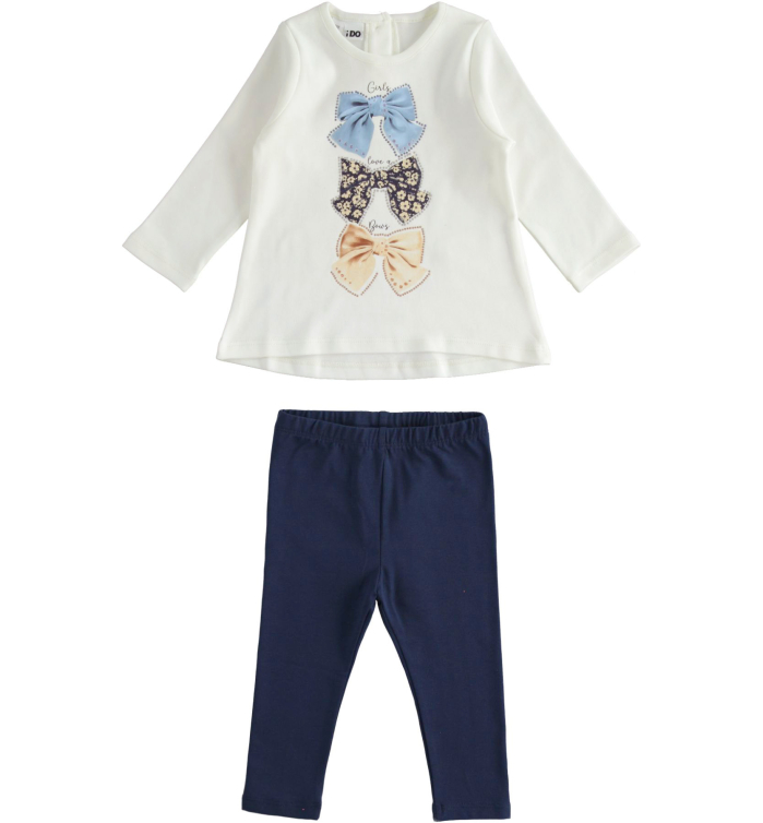 detail Dětský dívčí set - tričko a legíny IDO
