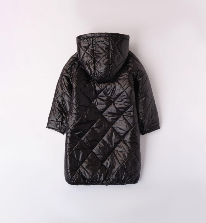 detail Girls' long padded jacket