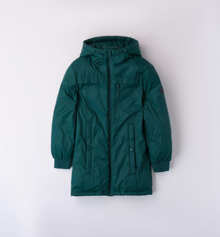 detail Hooded down jacket for boys