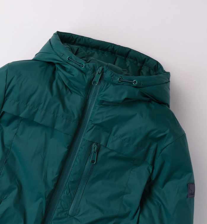 detail Hooded down jacket for boys