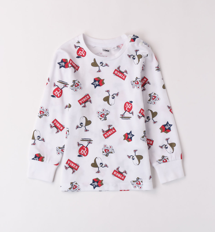 detail Graphic long sleeve t-shirt