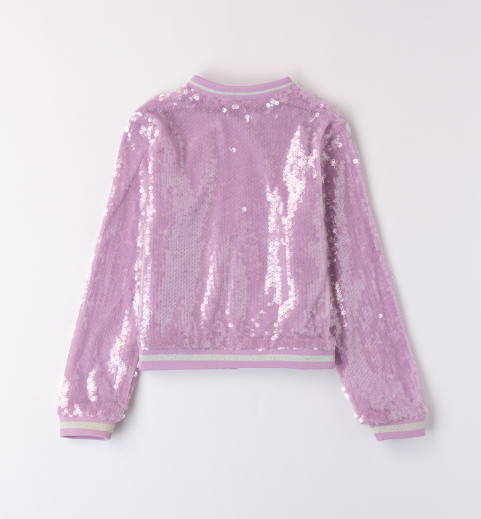detail Girls' jacket with sequins