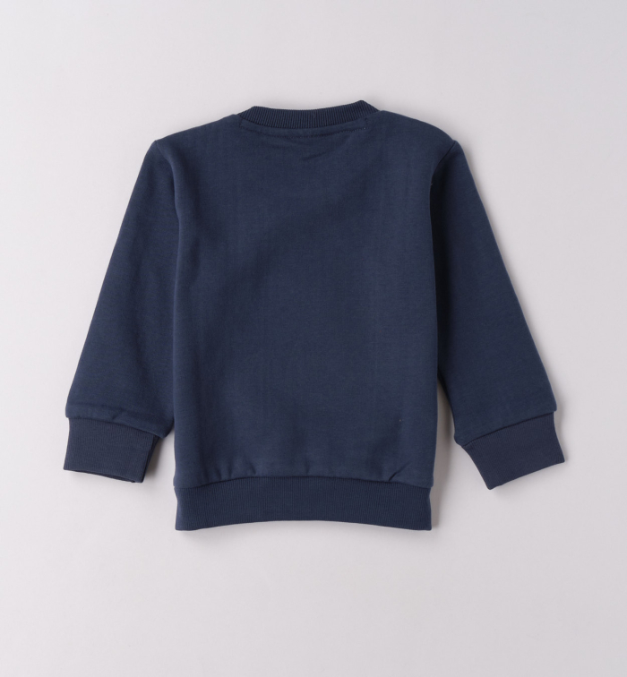 detail Chlapecká tmavě modrá mikina s tučňáky SARABANDA