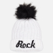 detail Ribbed beanie for girl