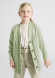 detail ECOFRIENDS cable knit sweatshirt for girls
