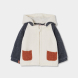 detail Unisex baby bunda – krémová BOBOLI