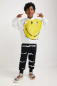 preview Dívčí mikina s kapucí a s velkým potiskem Smiley DESIGUAL