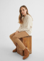 preview Faux suede leggings for girls