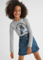 preview Long sleeve sequinned T-shirt for girls