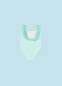 preview Baby print ruffle swimsuit
