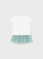 preview Baby 2 piece set with ruffle tulle skirt