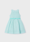 preview Girls' dress with floral belt
