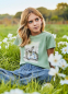 preview Girls' cut out back T-shirt