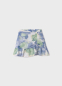 preview Girls' gathered print skirt