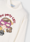 preview Dívčí tričko s rolákem a motivem party cats MAYORAL