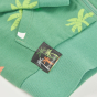 preview Chlapecká mikina na zip s kapucí palmy a letní motiv BOBOLI