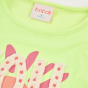 preview Dívčí tričko s nápisem YOU a květinovým motivem BOBOLI