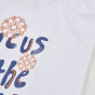 preview Dívčí bílé tričko s nápisem Focus on the good BOBOLI