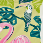 preview Dívčí šaty plameňák tropické listy léto BOBOLI