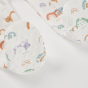 preview Unisex kojenecký overal s duhou – krémový BOBOLI