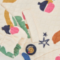 preview Dívčí bunda s duhou – krémová BOBOLI