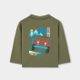 preview Chlapecké tričko outdoor – khaki BOBOLI